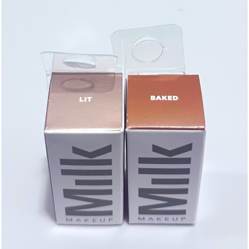 Milk Makeup Baked Bronzer & Lit Highlighter Mini Duo Set NIB Authentic